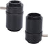 1X C Mount Adapter Lens, Alloy CTV Microscope Lens Camera Interface Adapters for Trinocular Stereo Microscope