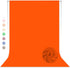 LYLYCTY Orange Backdrop for Photoshoot, Professional Photo Backdrop Background Curtain for Product PhotographyPortraits,