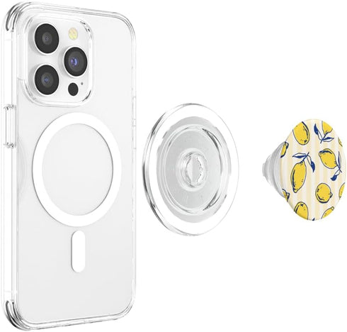 PopSockets Phone Grip Lemon Wallpaper PopGrip for MagSafe