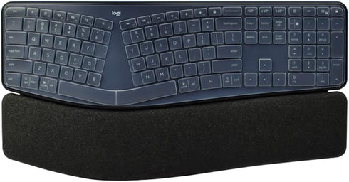 Ultra Thin Desktop PC Silicone Clear Keyboard Cover Skin Protector for Logitech Ergo K860 Wireless Ergonomic Keyboard