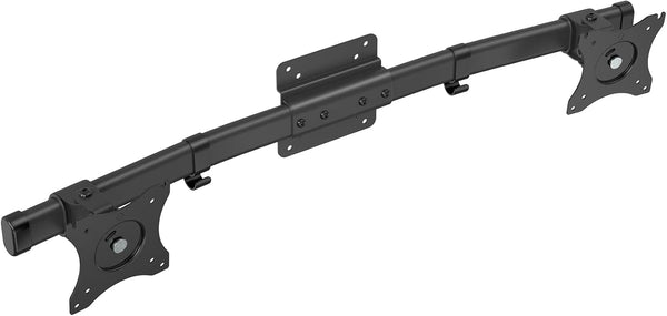 WALI Dual Monitor Wall Mount, Single to Double Bracket Adapter for 2 Screens up to 27 inch (012ARM)