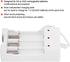 Portable Universal Rechargeable 3.6V Smart Charger for AA and AAA Batteries, Three Slots