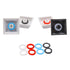 ThreeBulls 120Pcs Clear Rubber O-Ring Keyboard, O-Rings Keycaps, Switch Dampeners Keycap, for Cherry MX Key Switch