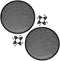 Universal 15 Inch Subwoofer Speaker Metal Waffle Cover Guard Grill - Pack of 2