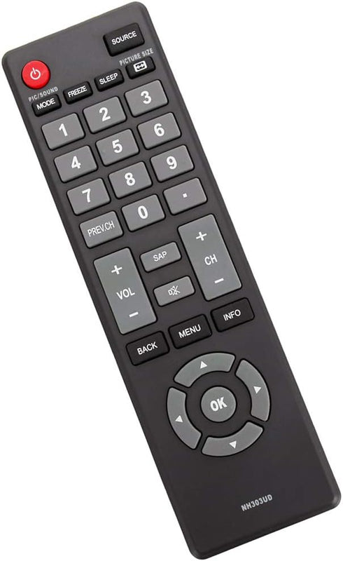New NH303UD sub NH305UD Remote for Emerson TV Models LE290EM4F, LE391EM4, LF280EM5, and more