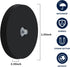 Magnetic Mount Base for WYZE Pan V3 V2 Security Camera, 1/4" Thread, Rubber Coated Magnets