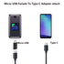 Cell Phone Charging Cable, USB Charger Cord for Phone, Powerbank, Tablet, 3.3ft Easy to Use