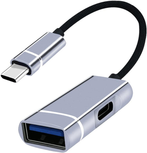 Yhplxyuus Multifunctional Dockiong Station 2 in 1 USB Type C Hub Adapter to