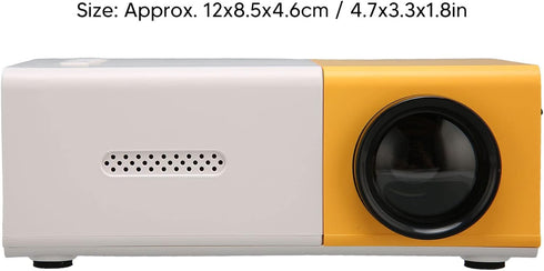 Mini Projector, 2023 Upgraded Portable Multimedia Home Theater Video Projector with Full HD 1080P for PS4, PS5, Xbox