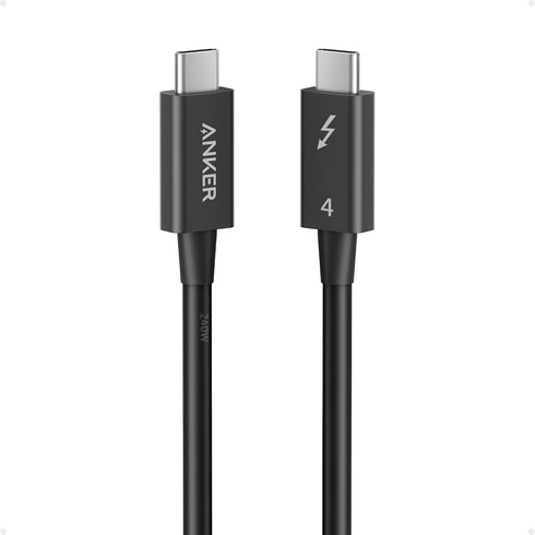 Anker Thunderbolt 4 Certified USB C to USB C Cable, 8K/4K Display/40Gbps
