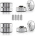 Tertullus 4 Pcs Speaker Isolation Feet Anti Vibration Pads with Stainless Steel Ball, Aluminum Shock Absorb Pads