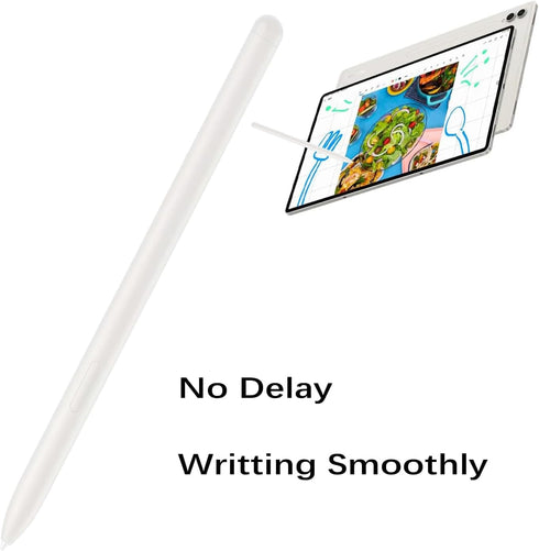 Beige Galaxy Tab S9 Ultra S Pen Replacement, Stylus Pen for Samsung Galaxy Tab S9 Plus with Bluetooth