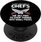 Funny Chef Cooking Lovers Junior Culinary Chef Home Cook PopSockets Standard PopGrip