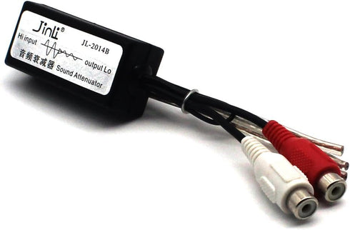 MOTONG Speaker to Female RCA High to Low Line Output Converter for Car/Home Audio