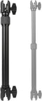 FPN All-Aluminum Extension Double Socket Arm, Adjustable Telescopic Mounting Arm 11.5 to 17