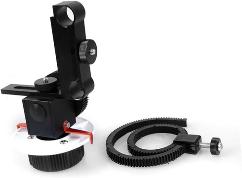 Follow Focus Rig Kit, Follow Focus Gear Ring, Compatible with Camera Follow Focus 804rc2