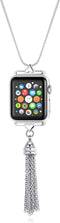 Divoti iWatch Necklace Adapter - Compatible with Apple Watch, Stylish Stainless Steel, Snake Chain Strap