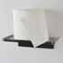 MATIMASU Stick-on Wall Shelf - Small Wall Mounted Adhesive Clear Acrylic Shelf Phone Holder Shelves Wipes Rack