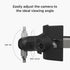 Holicfun No-Drill Outdoor Security Camera Pole Mount, Compatible with Ring, Blink, Eufy, Wyze, Arlo, Google Nest,