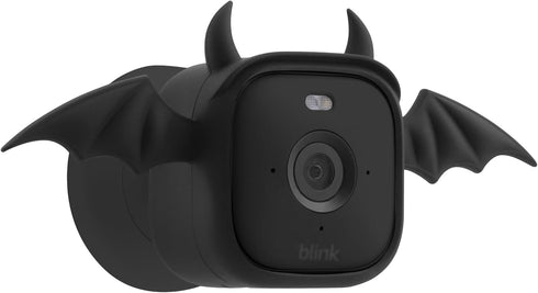 LEFXMOPHY Black Camera Cases Compatible with All-new Blink Mini 2 Cover, Silicone Waterproof Protective Skin