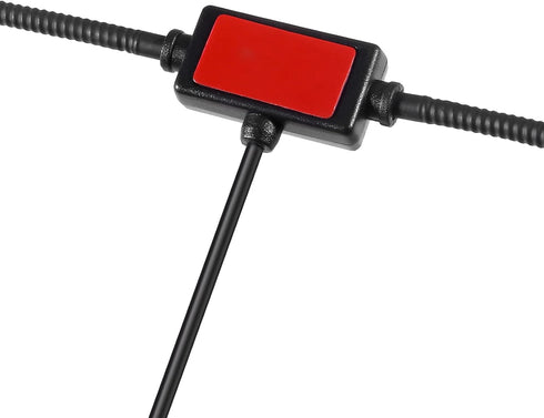 AEDIKO FM Radio Antenna Adhesive Mounting FM Radio FM Dipole Antenna for Stereo Receiver Indoor Music System FM Radio