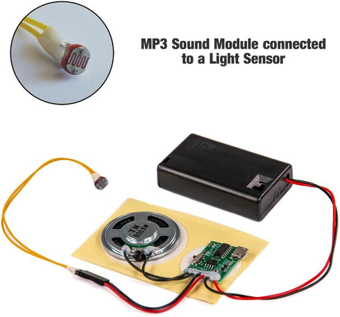 Talking Products MP3 4MB , Sound Chip Module, Memory, with AAA Battery Box. Create Your own Personalised Gifts, Models