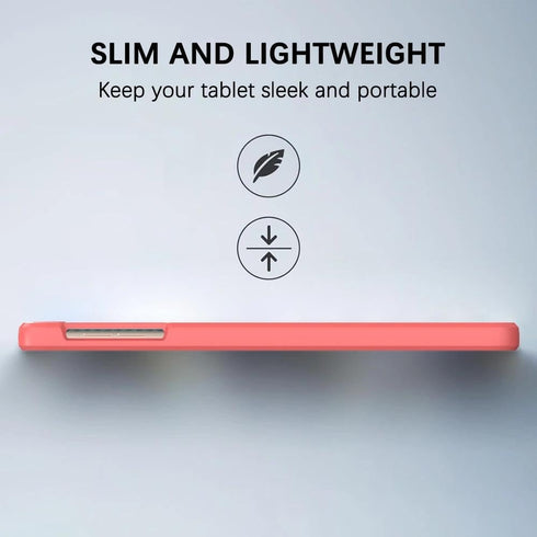 GUNPRIO 1 2 3, 7.9-inch, Red Case for iPad mini / Mini / Mini Ultra Slim, Soft, Flexible TPU Skin Bumper Back Cover