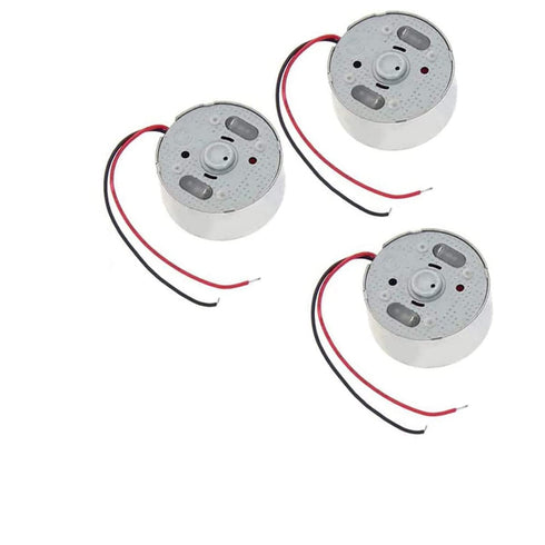 Lagogia 5V 6000RPM (3 DC Mini Electric Motor for RC Boat Model Smart Cars DIY Toys - PCS)