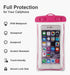 Waterproof Phone Case, Pouch for Smart Phone, Compatible with iPhone 14/13/12/11 Pro Max/XS Plus, IPX8 Dry Bag (Purple)