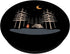 Camping hiking Mountain Scene under stars shirt PopSockets PopGrip: Swappable Grip for Phones & Tablets PopSockets Standard PopGrip