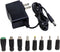 5V 2A 2000mA DC Power Supply, 10W AC/DC Adapter 110V to 5Volt with 8 Tips for Camera Baby Monitor