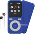 wiwoo 64GB MP3 Player with Bluetooth,Bluetooth Portable HiFi Lossless Sound MP3 Player with