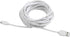 Smays 25ft Micro USB Extension Cable 4-Pack for Wyze Cam Pan, Blink Mini, YI Home Camera - White