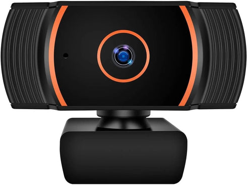 Generic HD Webcam 1080p with Built-in Microphone - 360 Rotation Pan & Tilt