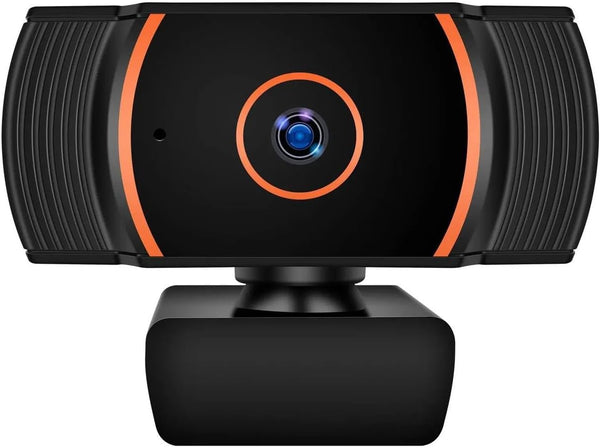 Generic HD Webcam 1080p with Built-in Microphone - 360 Rotation Pan & Tilt