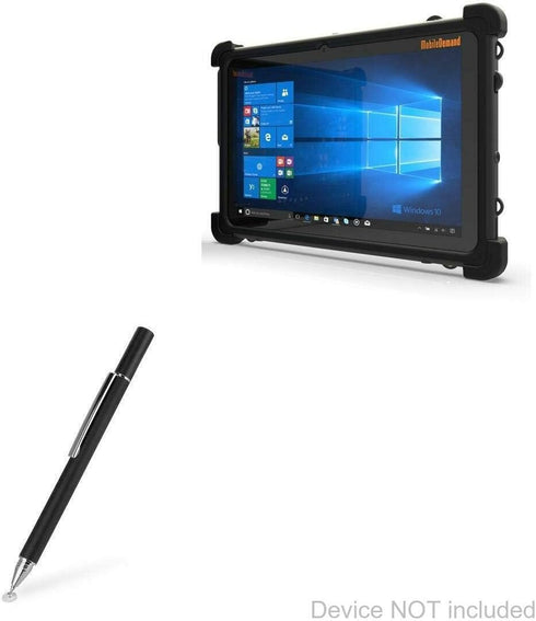 BoxWave FineTouch Capacitive Stylus Pen for MobileDemand xTablet Flex 10B - Super Precise Jet Black