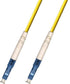 1M Singlemode Simplex Fiber Optic Cable, LC to LC (9/125)