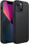 JETech iPhone 13 Case (6.1-Inch) - Black, Shockproof Full-Body Protection, Silky-Soft Touch, Microfiber Lining.
