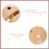 Hemobllo 4.33X3.54X1.57In Wooden Cell Phone Holder Sound Amplifying Smartphone Stand Desktop Bracket for Music Reading
