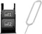AceSoft Lightweight Standard Portable SIM and Memory Card Tray Holder w/SIM Card Ejection