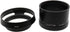 Metal LA-49X1 Lens Adapter Tube with 49mm Lens Hood for Leica X1 X2 Digital Camera Black
