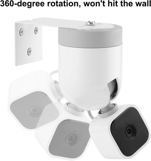 UYODM 2024 Upgrade Wall Mount for Blink Mini Pan-Tilt Camera, Extended Ceiling Mount, 2 Pack