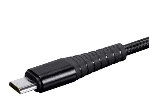 Monoprice AtlasFlex Series 6ft USB 2.0 Micro B to Type A Charge & Sync Cable - Durable, Nylon-Braid, Kevlar-Reinforced,