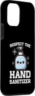 Hand Cleanliness Gift Idea 12 Funny Kawaii Germaphobe Respect The Hand Sanitizer Case for iPhone mini