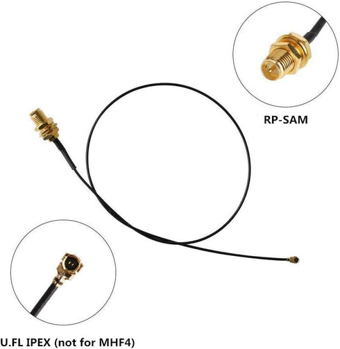 10dBi 2.4GHz 5G Dual Band WiFi RP-SMA High Gain Antenna U.FL IPEX Internet Range Extender Repeater Antennas for Wireless Card Router Desktop PC ITX Gaming Build FPV UAV Drone PS4 esp8266 by TREADALT-TEC
