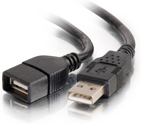 C2G 52107 USB A to A Long USB Extension Cable, 6.56 Feet