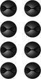 CHEFBEE 8 Pack Adhesive Cable Clips, Cable Management for Desk, Wire Clips for Computer, Electrical, Charging or Mouse