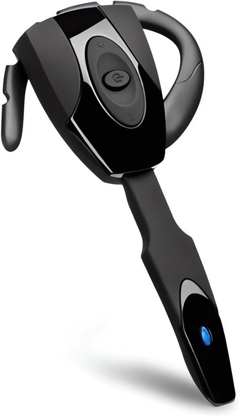 V5.0 Single Ear Bluetooth Headset with Noise Canceling Mic, Ultralight Rechargeable Cell Phone Earpiece for Business