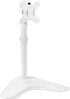 VIVO Single Monitor Desk Stand, Holds Screens up to 32 inch Regular and 38 inch Ultrawide, Adjustable Height, White,