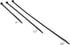 THE CIMPLE CO 14 Inch Black Nylon Zip Ties (Wire, Cable Ties) - Strong, Indoor and Outdoor Rated, 100 Pack